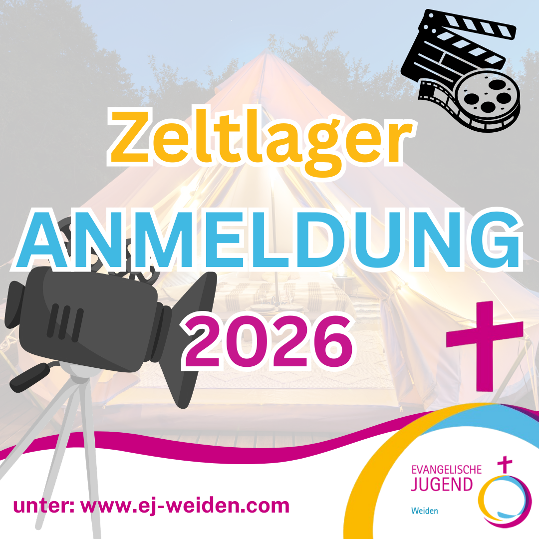 Zeltlager ANMELDUNG 2026